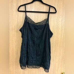 Maurices Black Lace Trim Camisole
